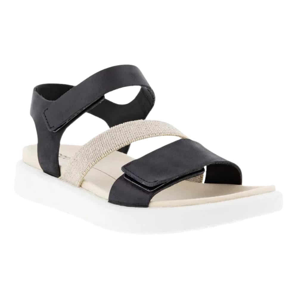 ECCO Women's Leather Flat Sandal