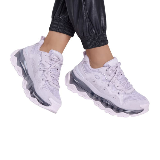 Skechers Women's Uno Chaos Sage Lavender Shoes Sneakers