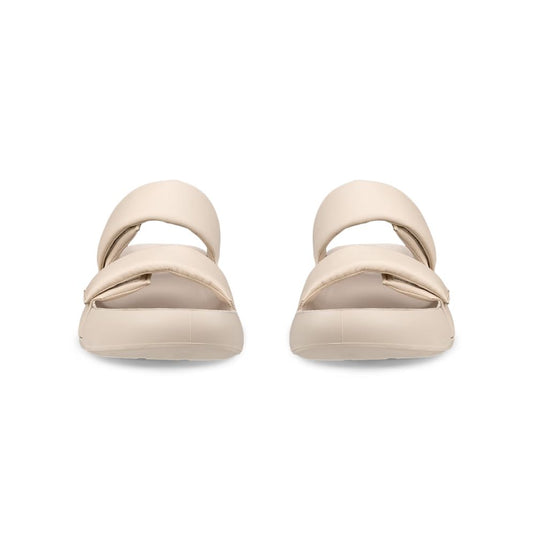 ECCO Women's cozmo platform  Leather Two-Strap Sandal