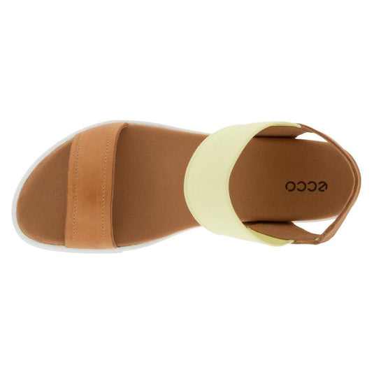 ECCO Women's Damara Sandal Lion Sambal KP