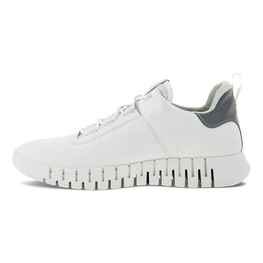 ECCO Men'S Gruuv M White White