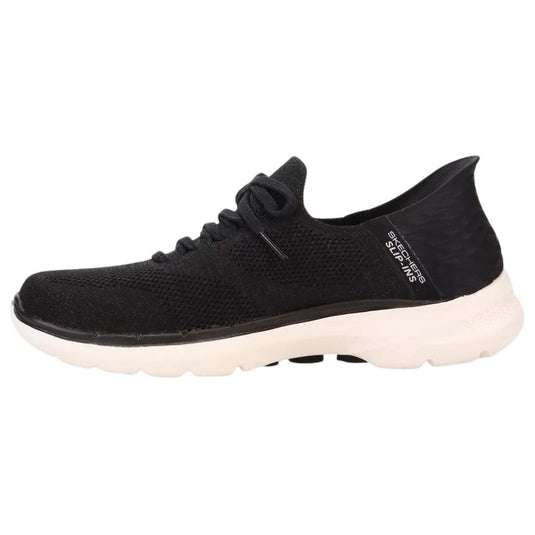 Skechers  Women's Hands Free Slip-ins Go Walk 6-Lovely Day Black 9.5