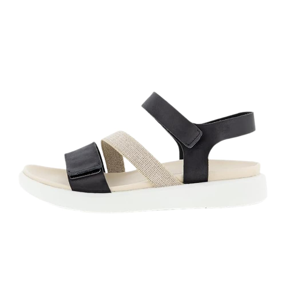 ECCO Women's Leather Flat Sandal