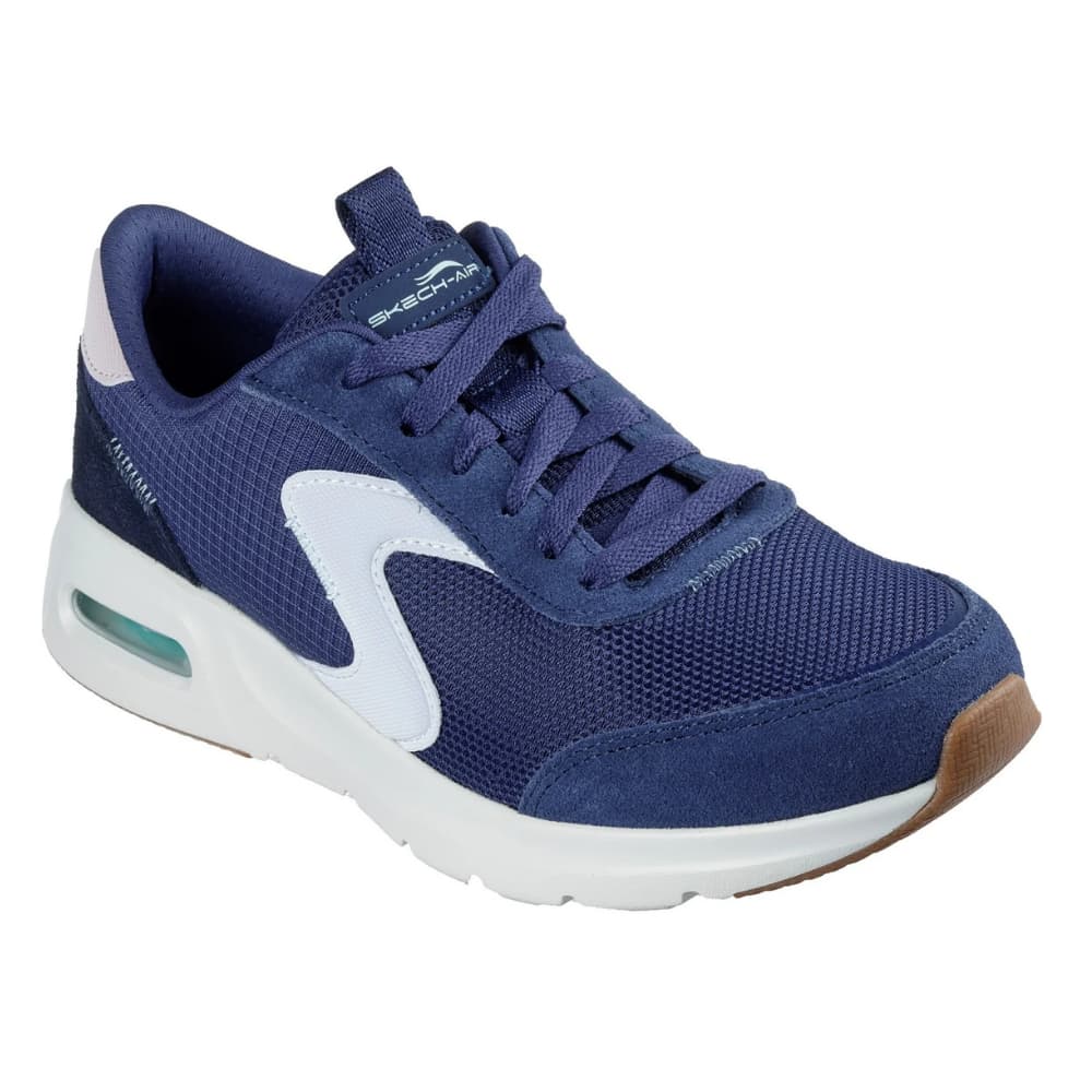 Skechers Women's Skech-Air Court Air Wave 150076-NVMT Navy/Multi Lace Up Shoe