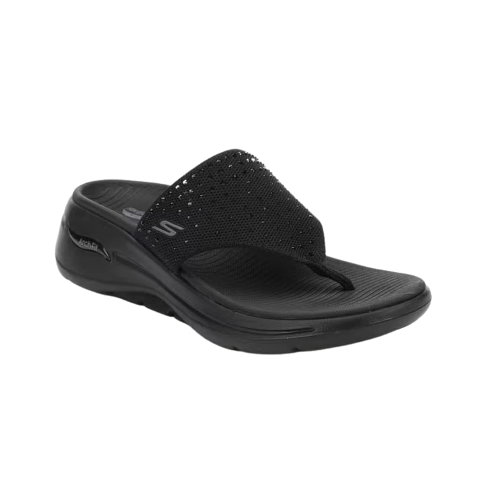 Skechers Women's GO WALK ARCH FIT Slipper- Glam City