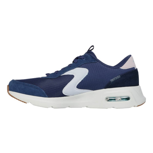 Skechers Women's Skech-Air Court Air Wave 150076-NVMT Navy/Multi Lace Up Shoe