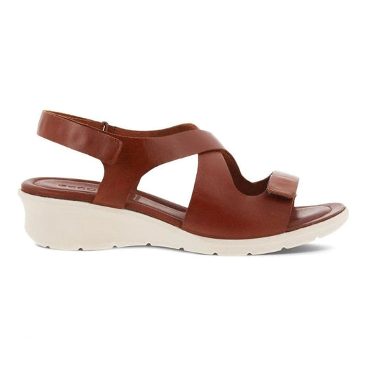 Ecco Women's Felicia Sandal Cognac Palermo V3