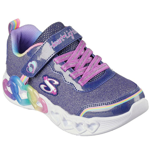Skechers kids  Girls Schwarzer Sneaker - INFINITE HEART LIGHTS
